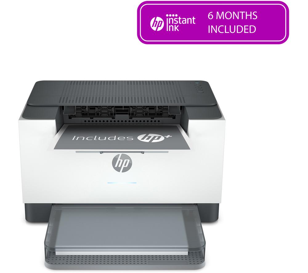 HP LaserJet M209dwe Monochrome Wireless Laser Printer with HP Plus  Silver/Grey Black