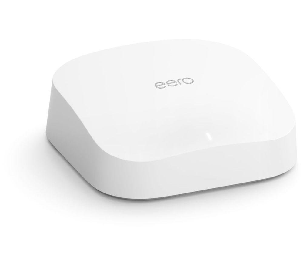 AMAZON Eero Pro 6 Mesh WiFi Cable & Fibre Router - AX 4200  Tri-band  White