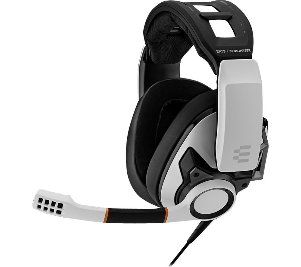EPOS SENNHEISER GSP 601 2.0 Gaming Headset - Black & White  White Black