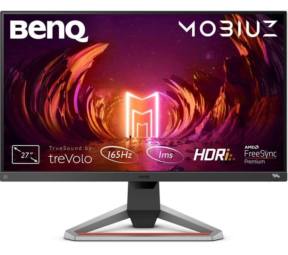 BENQ Mobiuz EX2710S Full HD 27inch IPS Gaming Monitor - Dark Grey  Silver/Grey