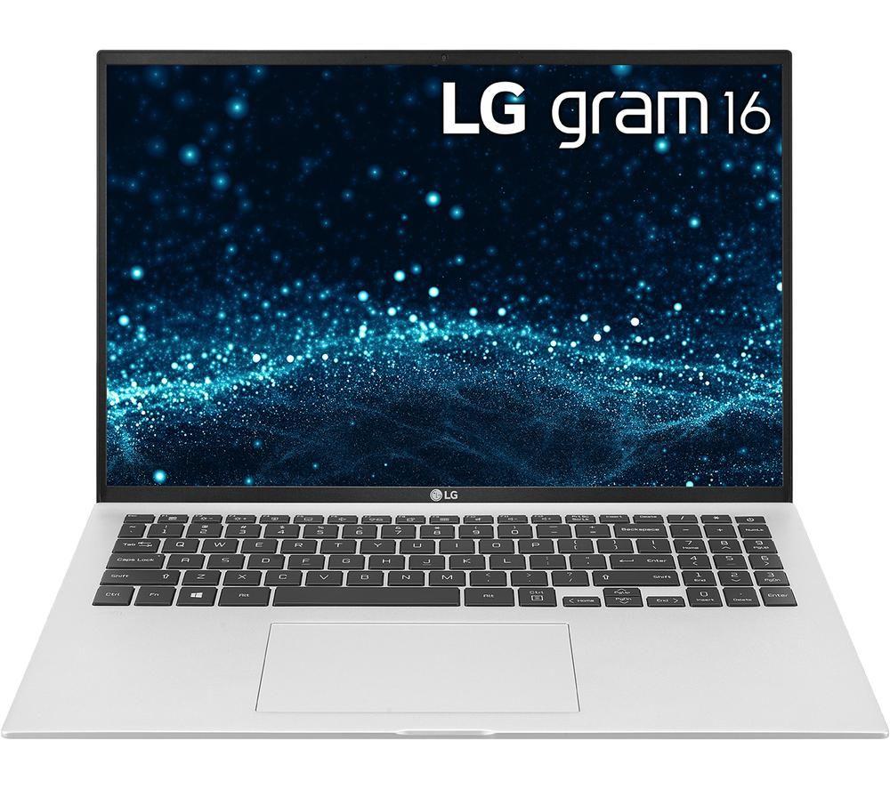 LG GRAM 16Z90P 16inch Laptop - IntelCore i5  512 GB SSD  Silver  Silver/Grey