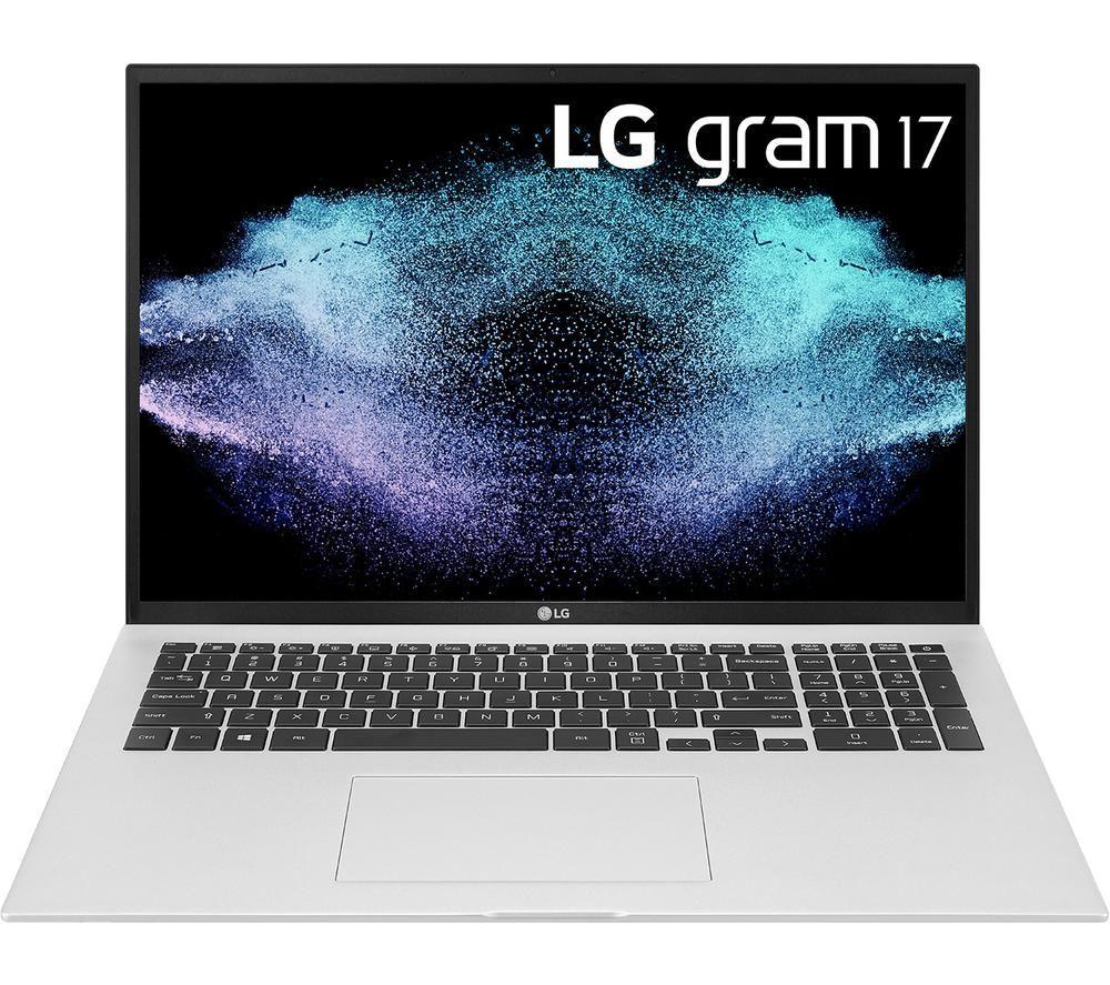 LG GRAM 17Z90P 17inch Laptop - IntelCore i5  512 GB SSD  Silver  Silver/Grey