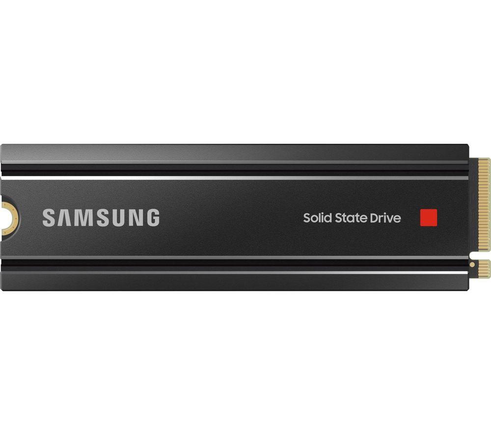 SAMSUNG 980 PRO M.2 Internal SSD with Heatsink - 2 TB  Black
