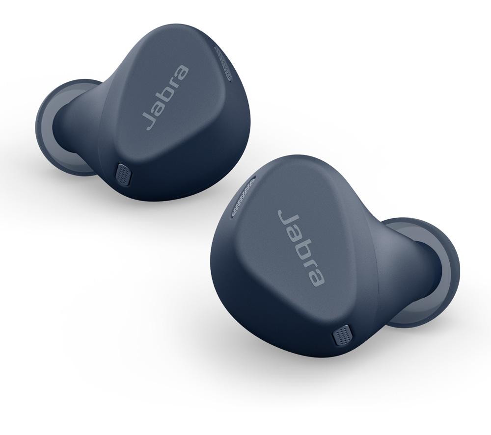 JABRA Elite Active 4 Wireless Bluetooth Noise-Cancelling Sports Earbuds - Navy