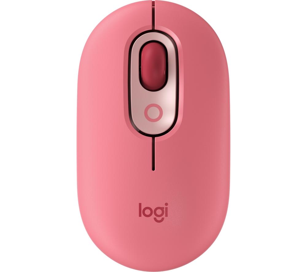 LOGITECH Pop Wireless Optical Mouse - Heartbreaker Rose  Pink