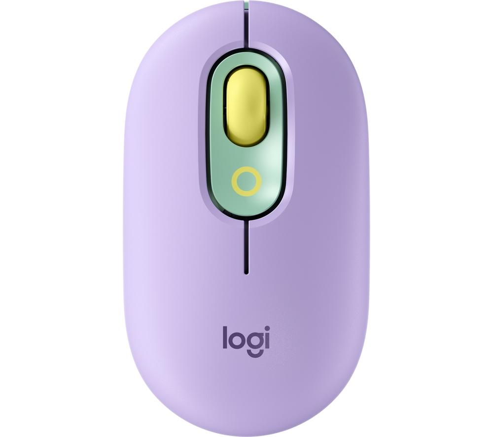 LOGITECH Pop Wireless Optical Mouse - Daydream Mint  Purple Green