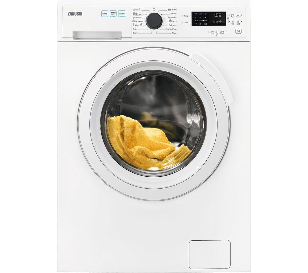 Zanussi AutoAdjust ZWD96SB4PW 9 kg Washer Dryer White