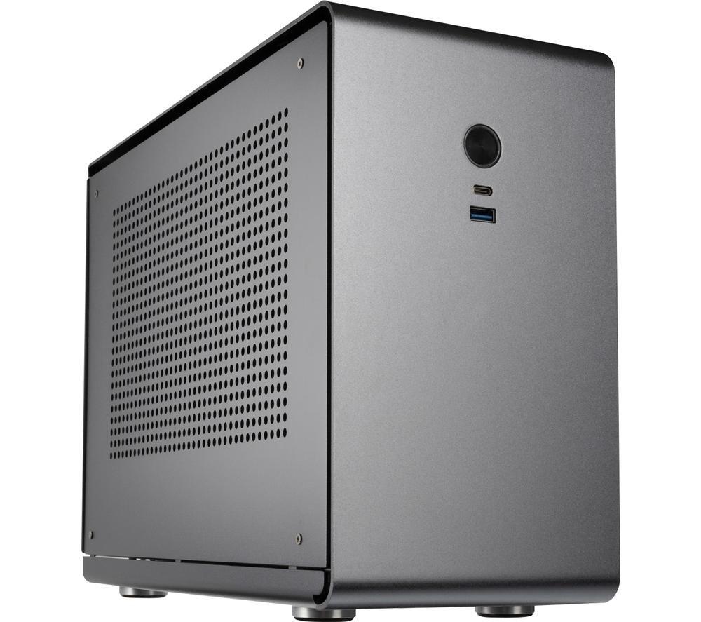 KOLINK Rocket V2 Mini-ITX Mini Tower PC Case - Titanium Grey  Silver/Grey