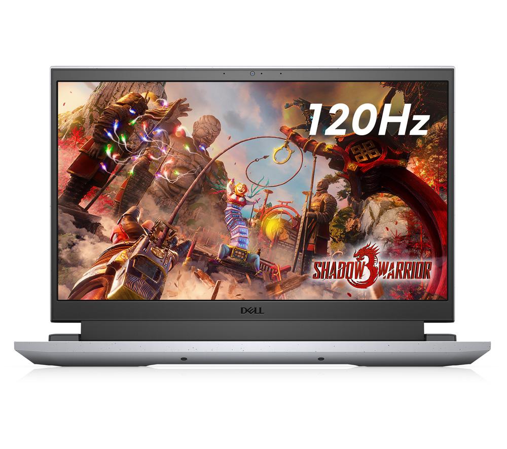 DELL G15 5515 15.6inch Gaming Laptop - AMD Ryzen 5  RTX 3050  256 GB SSD  Silver/Grey