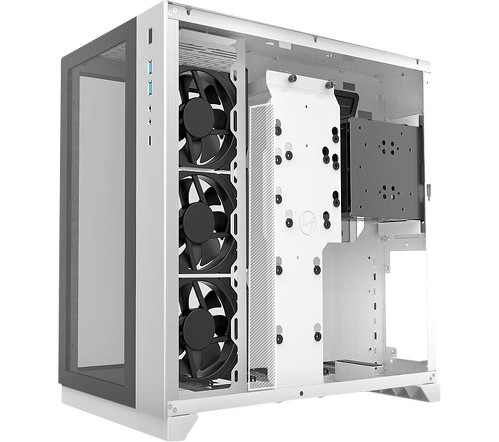 Lian-Li PCO11 Dynamic MidTower EATX PC Case White  White Black