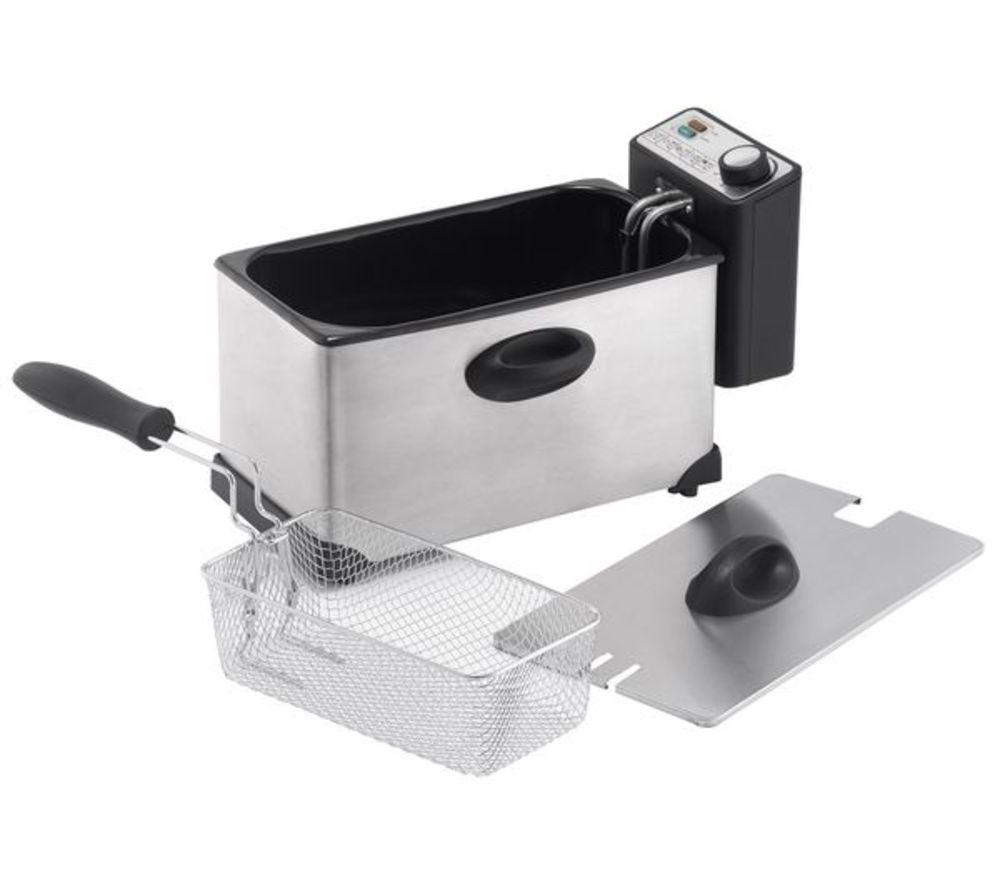 LOGIK L30PFS12 Professional Deep Fryer Stainless steel  Stainless Steel