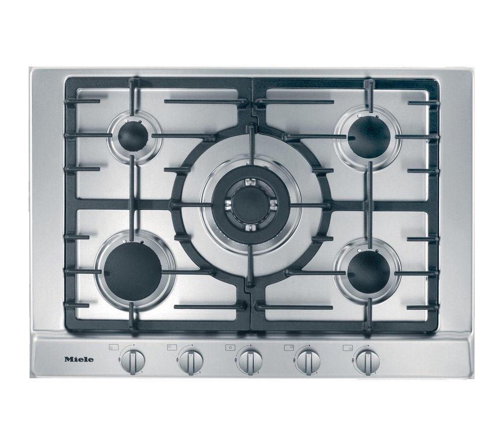MIELE KM2032 Gas Hob - Stainless Steel