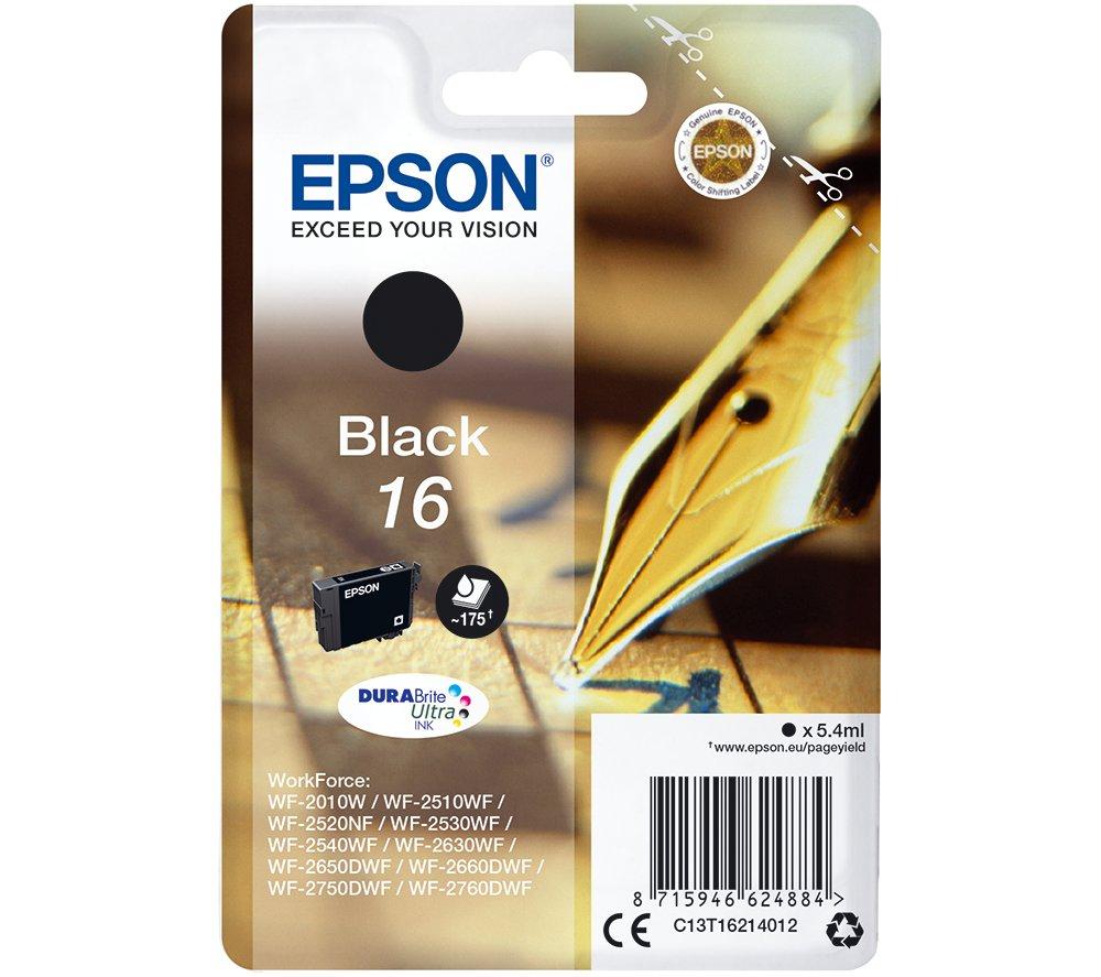 EPSON Pen & Crossword T1621 Black Ink Cartridge