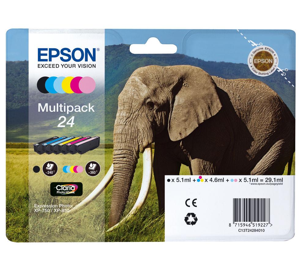 EPSON T2428 6-colour Ink Cartridges - Multipack