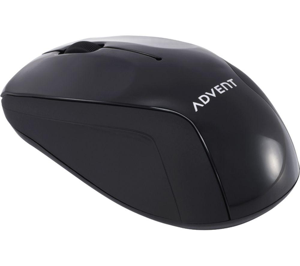 ADVENT AMWL 13 Wireless Optical Mouse  Black