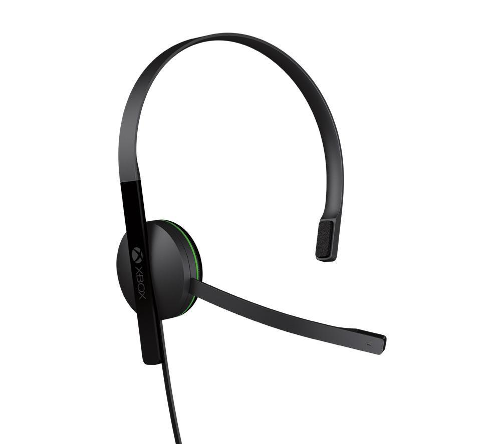 MICROSOFT Xbox One Chat Headset - Black