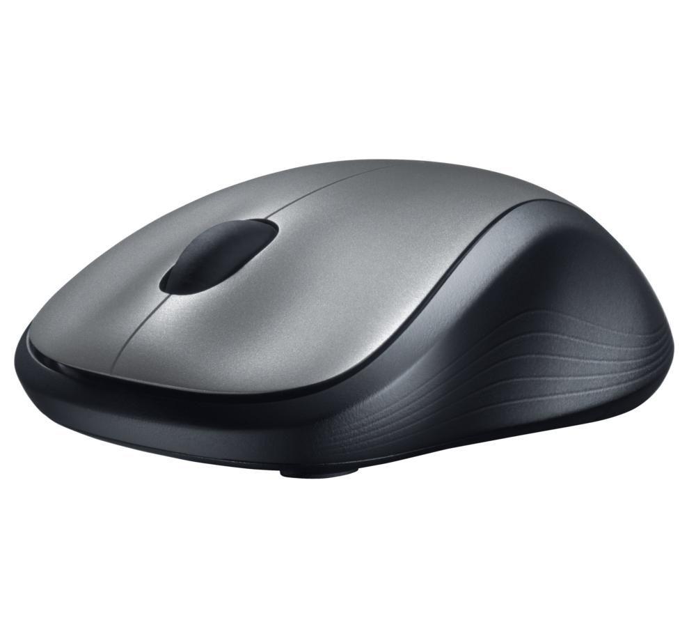 LOGITECH M310 Wireless Laser Mouse - Silver & Black