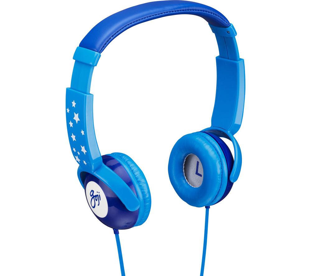 GOJI GKIDBLU15 Kids Headphones - Skyrider Blue