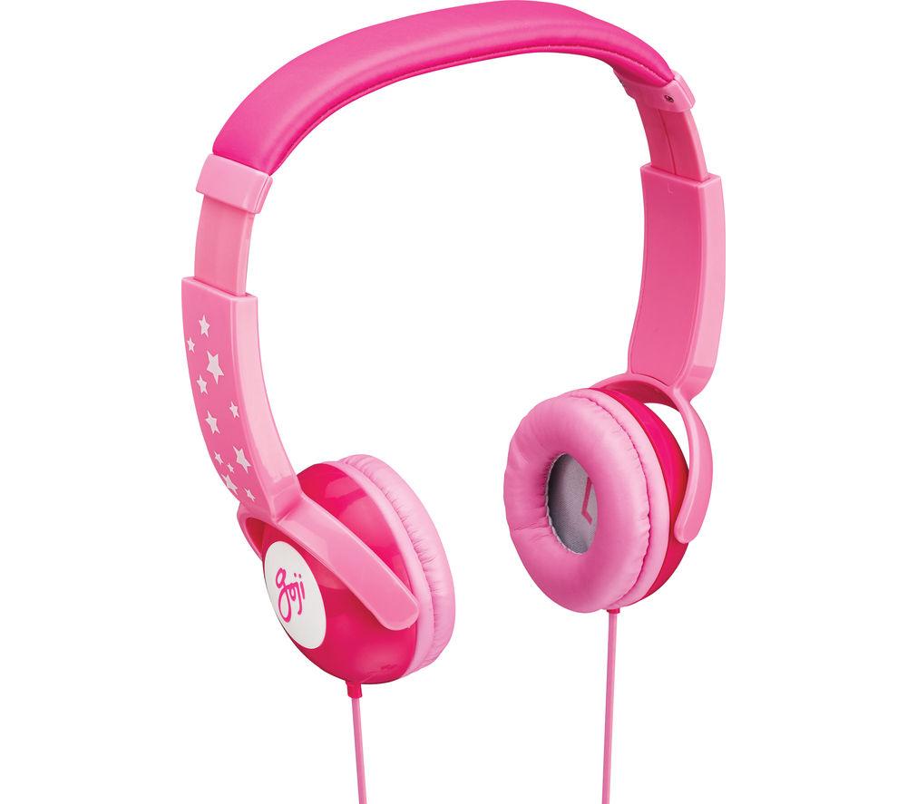 GOJI GKIDPNK15 Kids Headphones - Candy Pink
