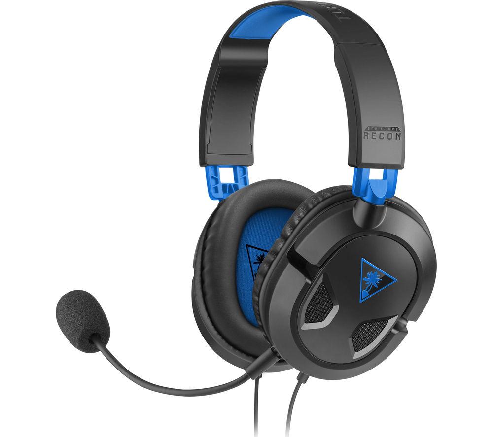 TURTLE BEACH Ear Force Recon 50P Gaming Headset - Black & Blue