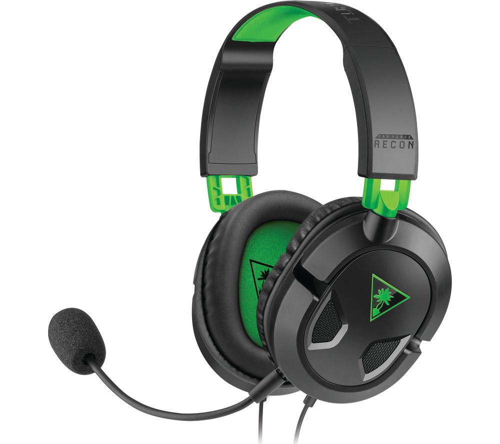 TURTLE BEACH Ear Force Recon 50X Gaming Headset - Black & Green