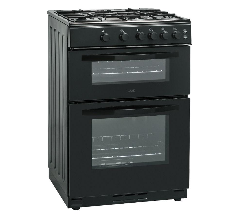 LOGIK LFTG60B16 Gas Cooker - Black