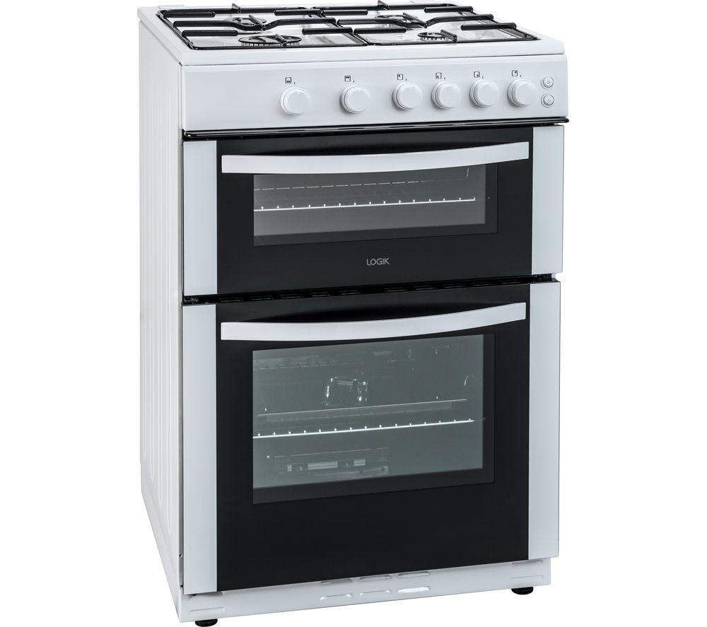 LOGIK LFTG60W16 60 cm Gas Cooker - White