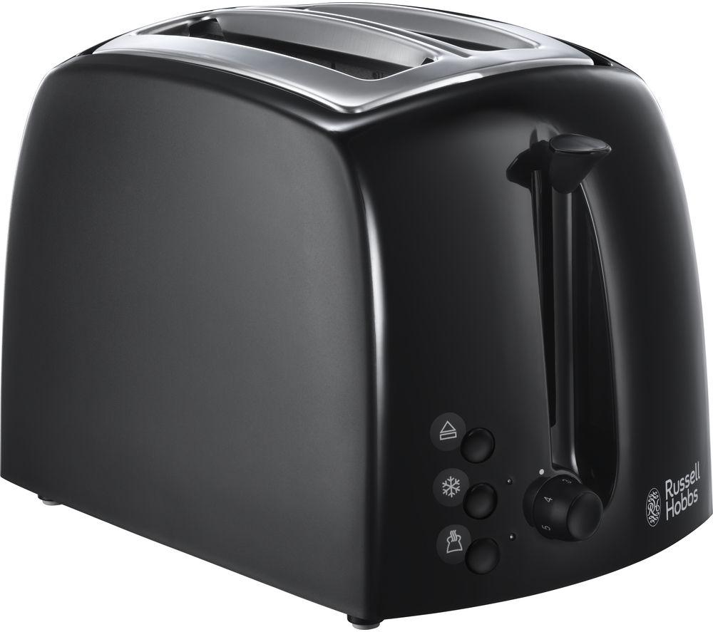 Russell Hobbs Textures 21641 2Slice Toaster Black