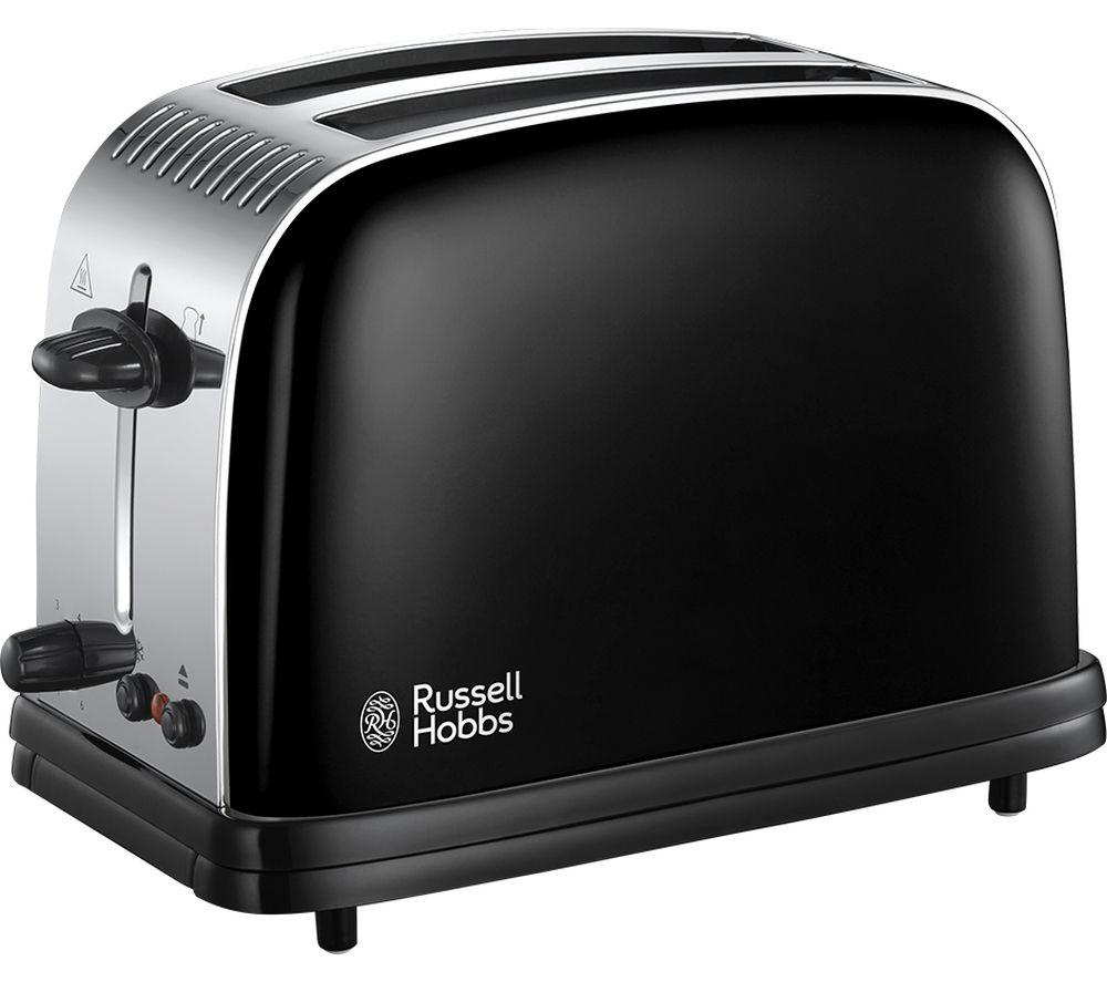 Russell Hobbs Stainless Steel 2Slice Toaster Black  Stainless Steel