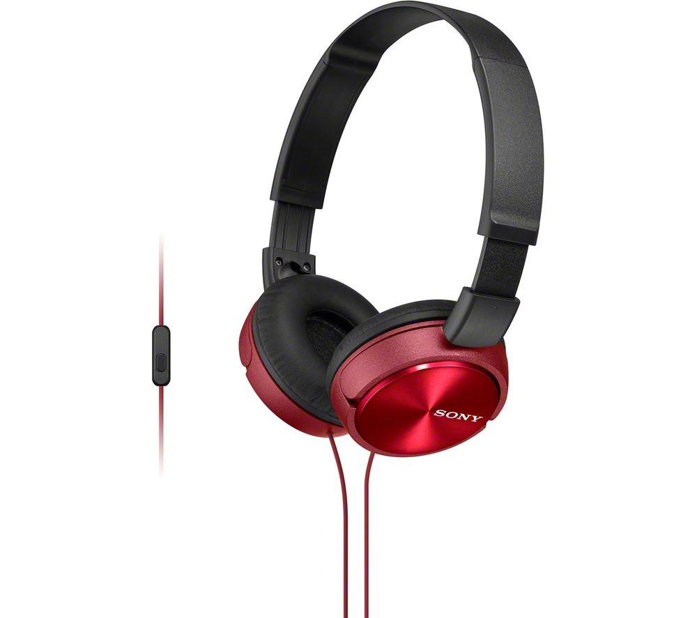 SONY MDR-ZX310APR Headphones - Red