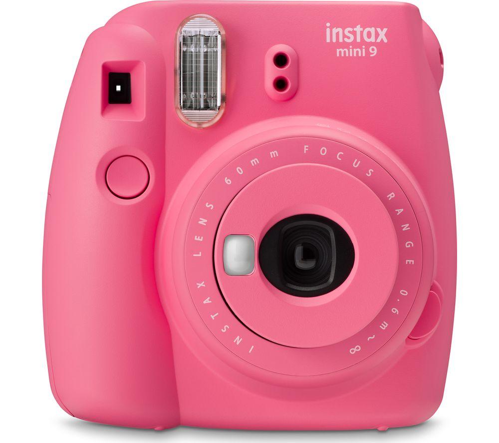 INSTAX mini 9 Instant Camera - Flamingo Pink