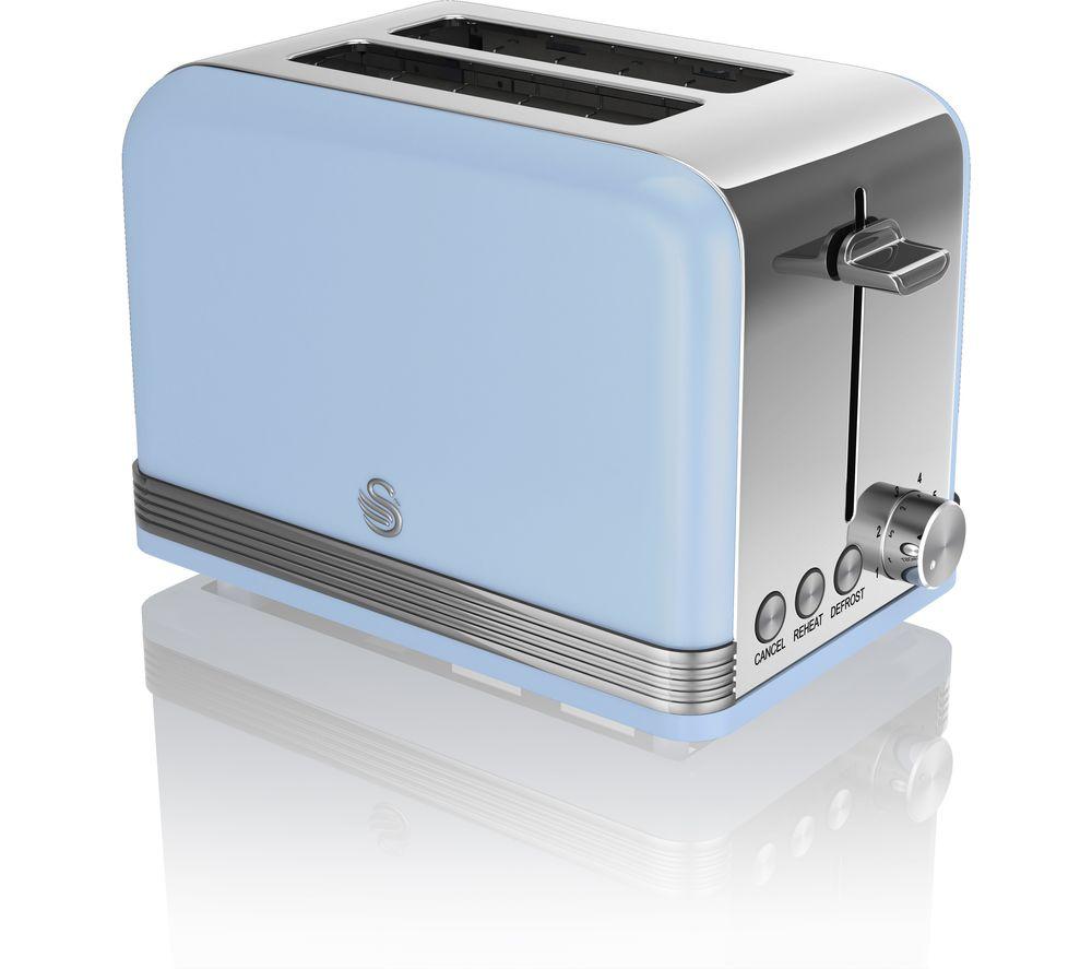 Swan ST19010BLN2Slice Toaster Blue