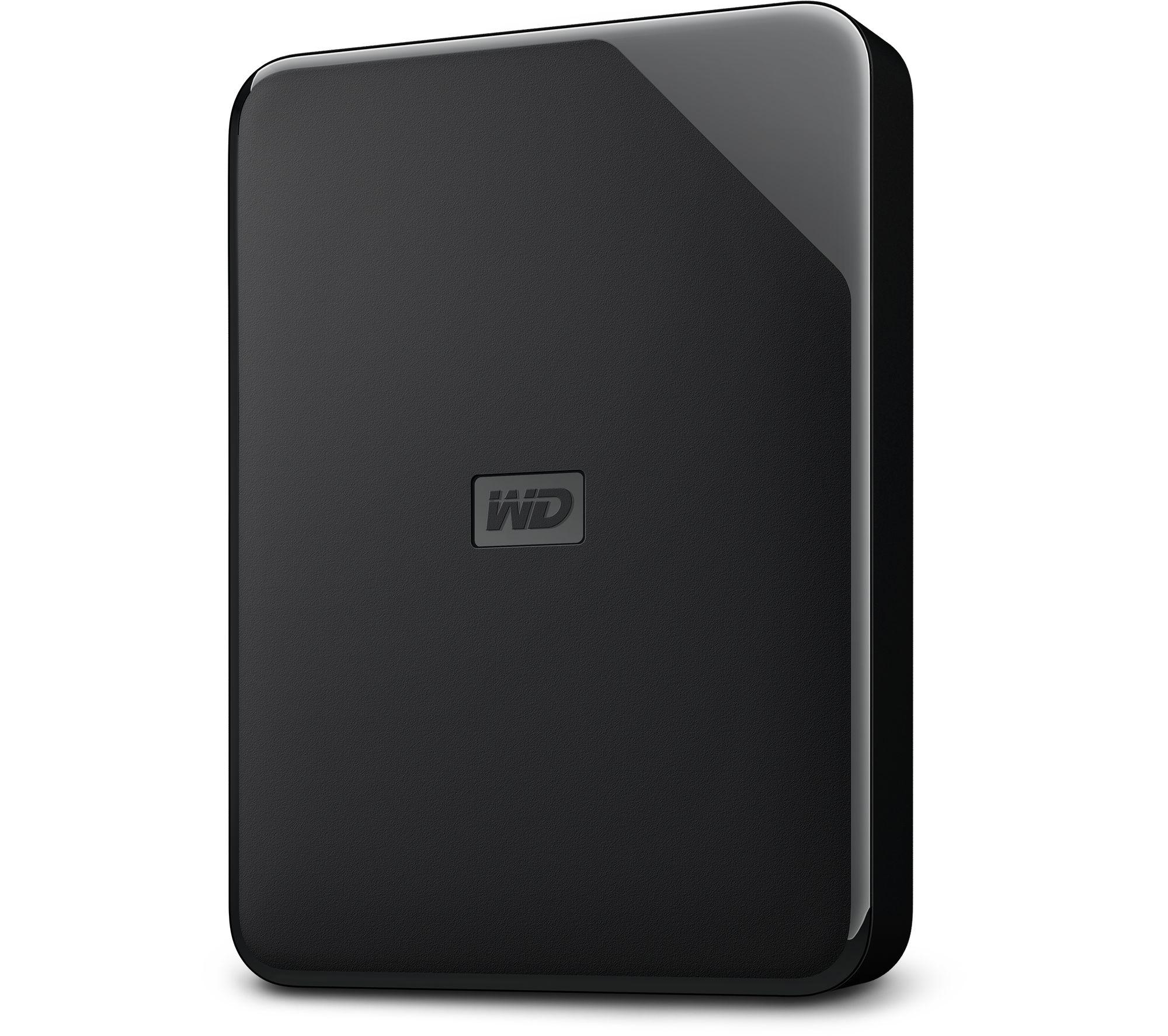 WD Elements SE Portable Hard Drive - 500 GB  Black  Black