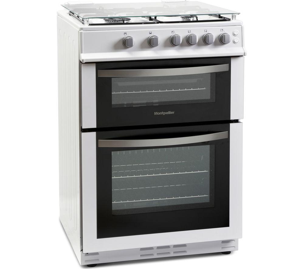 MONTPELLIER MDG600LW 60 cm Gas Cooker - White