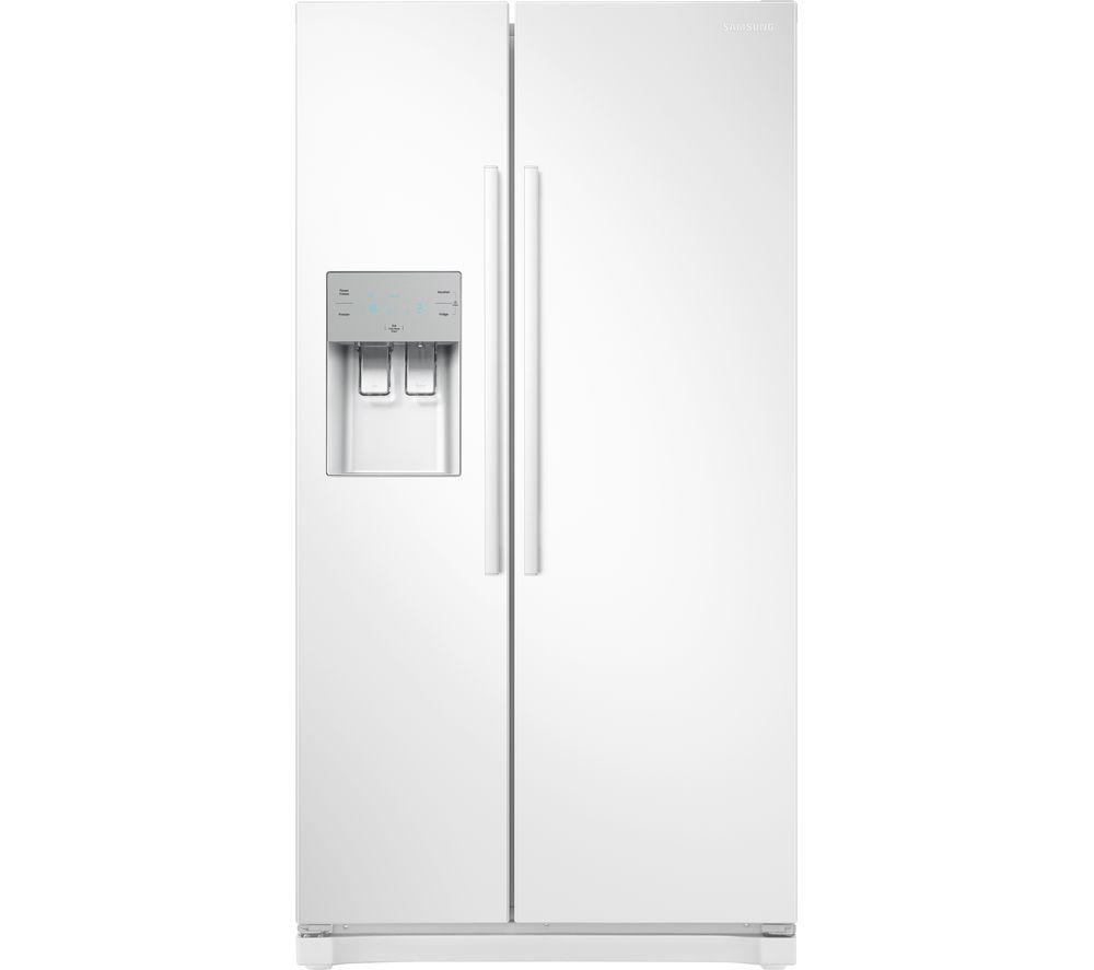 SAMSUNG RS3000 RS50N3513WW/EU American-Style Fridge Freezer - White