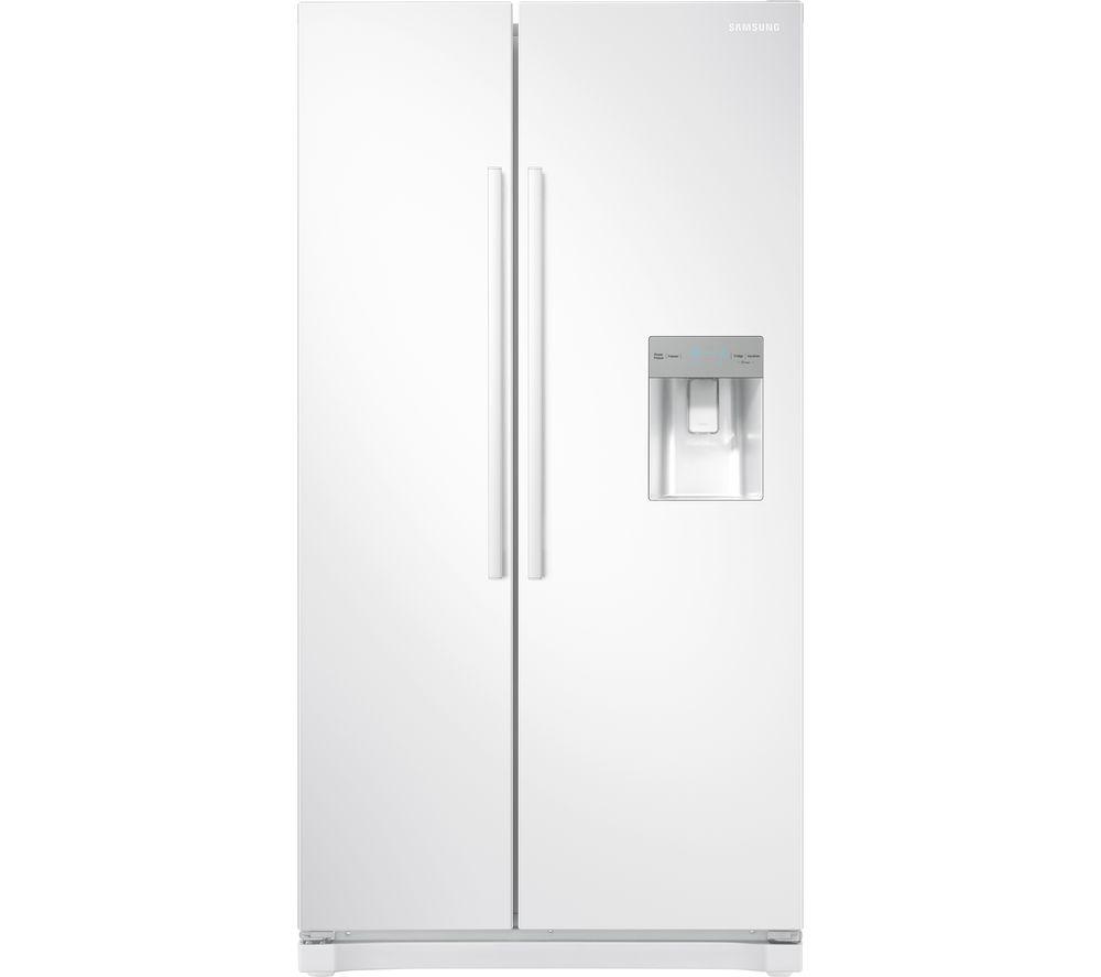 SAMSUNG RS3000 RS52N3313WW/EU American-Style Fridge Freezer - White