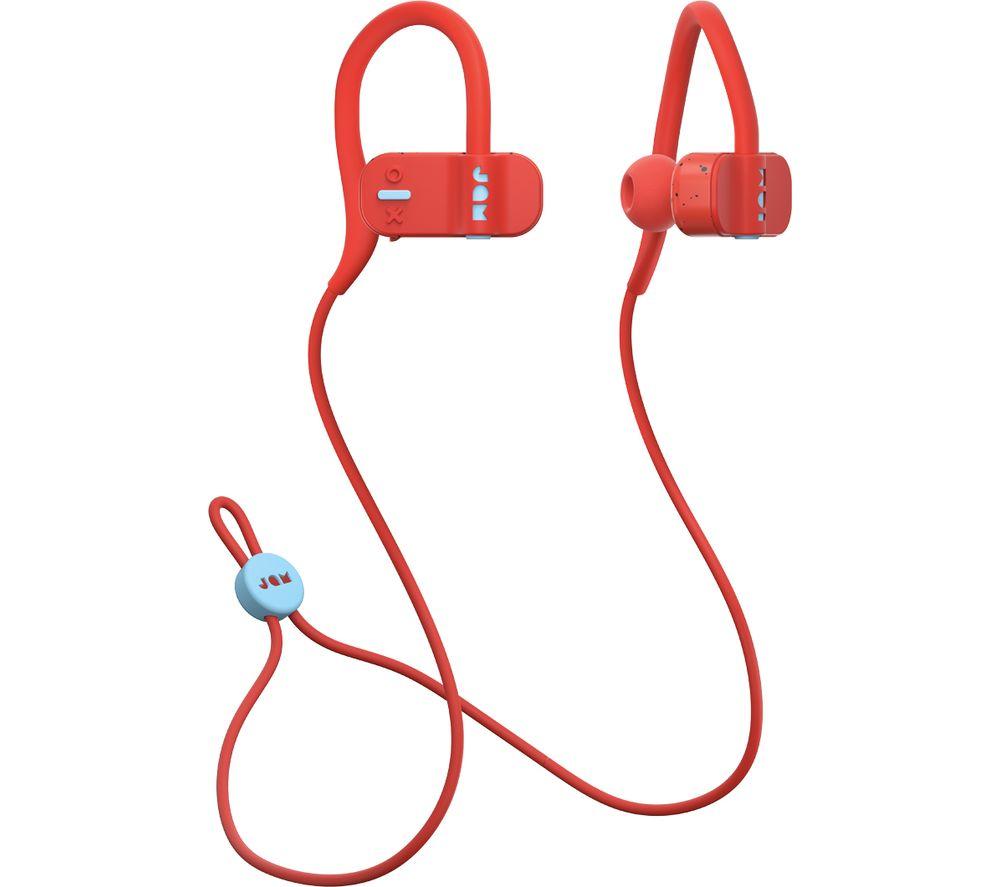 Jam Live Fast HXEP404RD Wireless Bluetooth Headphones Red