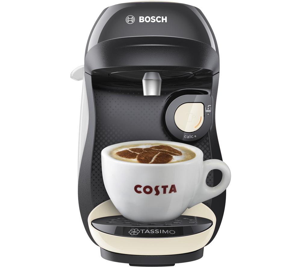 TASSIMO by Bosch Happy TAS1007GB Coffee Machine - Cream