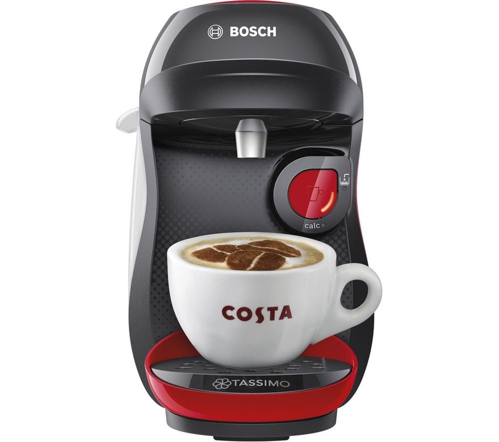 TASSIMO by Bosch Happy TAS1003GB Coffee Machine - Red
