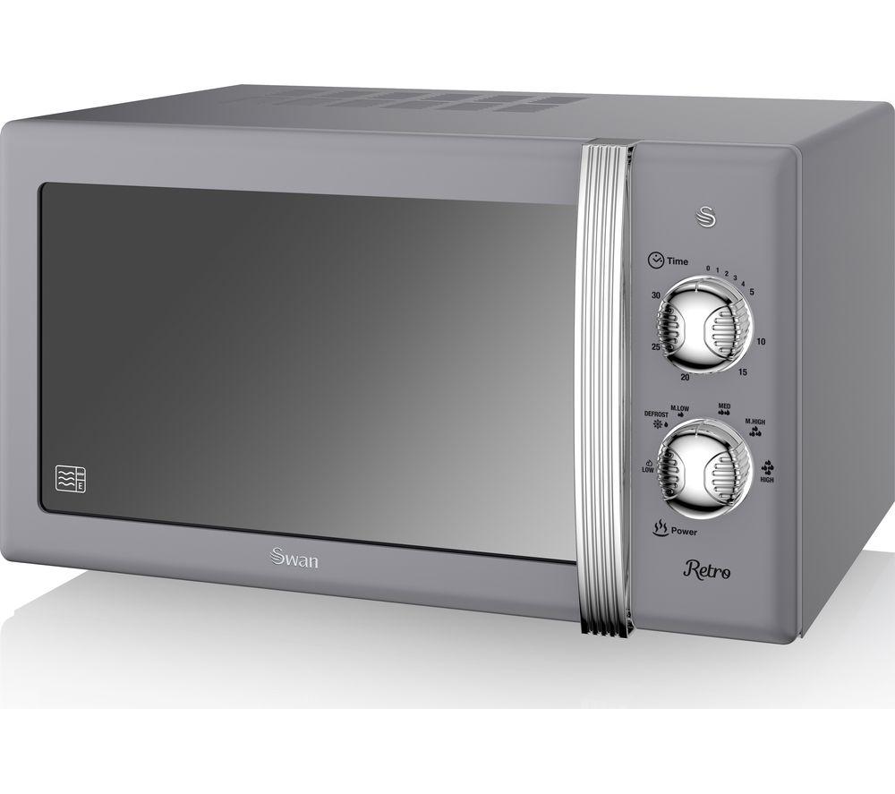 Swan SM22130GRY Solo Microwave Grey
