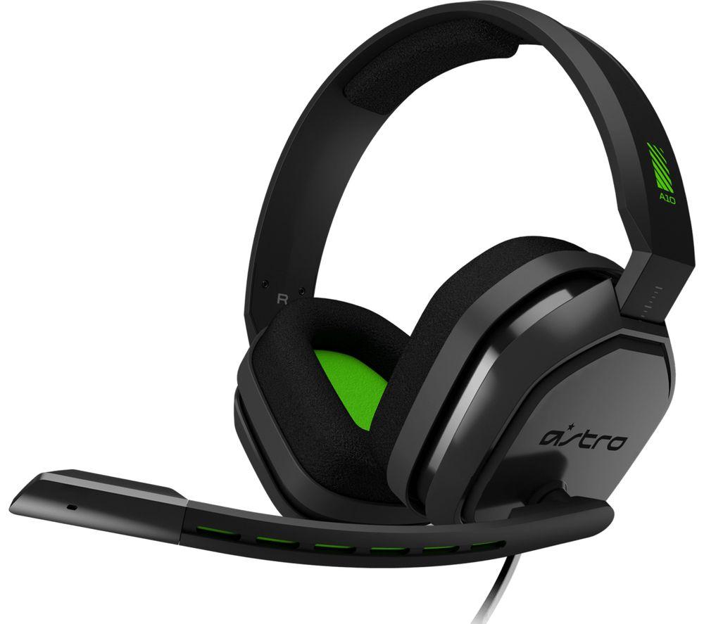 ASTRO A10 Gaming Headset - Grey & Green