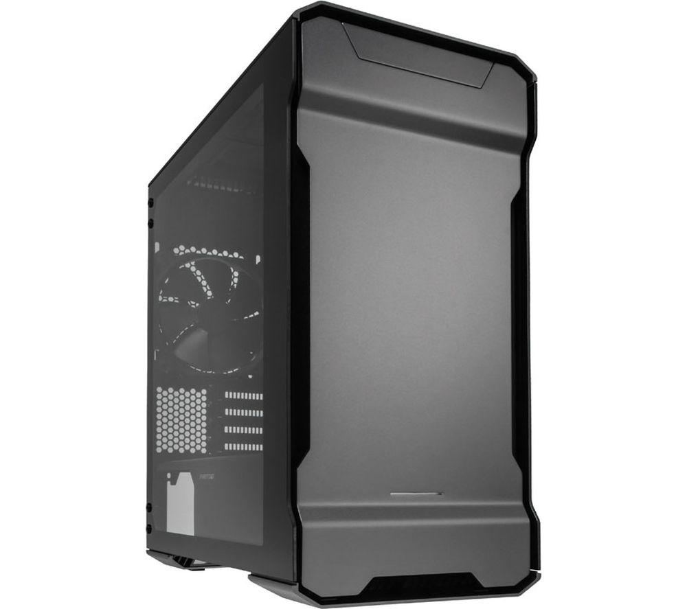 Phanteks Enthoo Evolv MidTower MicroATX PC Case Gunmetal Grey  Silver/Grey