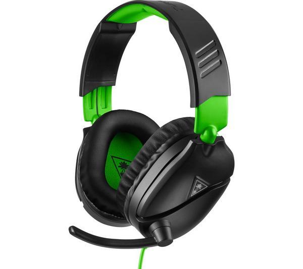 TURTLE BEACH Recon 70X Gaming Headset - Black & Green