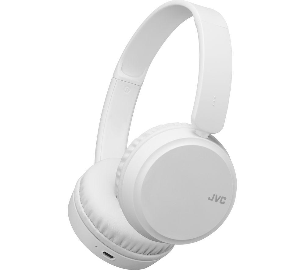JVC HA-S35BT-W-U Wireless Bluetooth Headphones - White