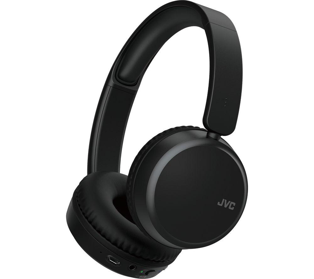 JVC HA-S65BN-B-U Wireless Bluetooth Noise-Cancelling Headphones - Black