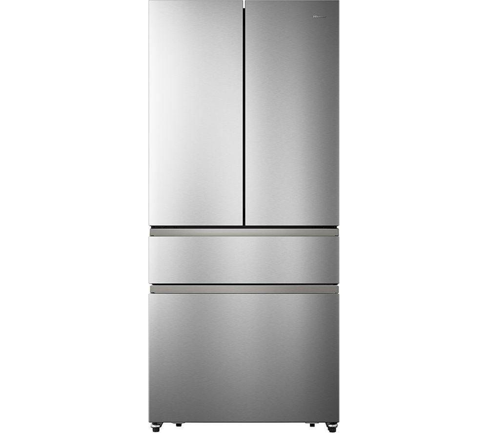 HISENSE PureFlat RF540N4AI1 Fridge Freezer - Stainless Steel