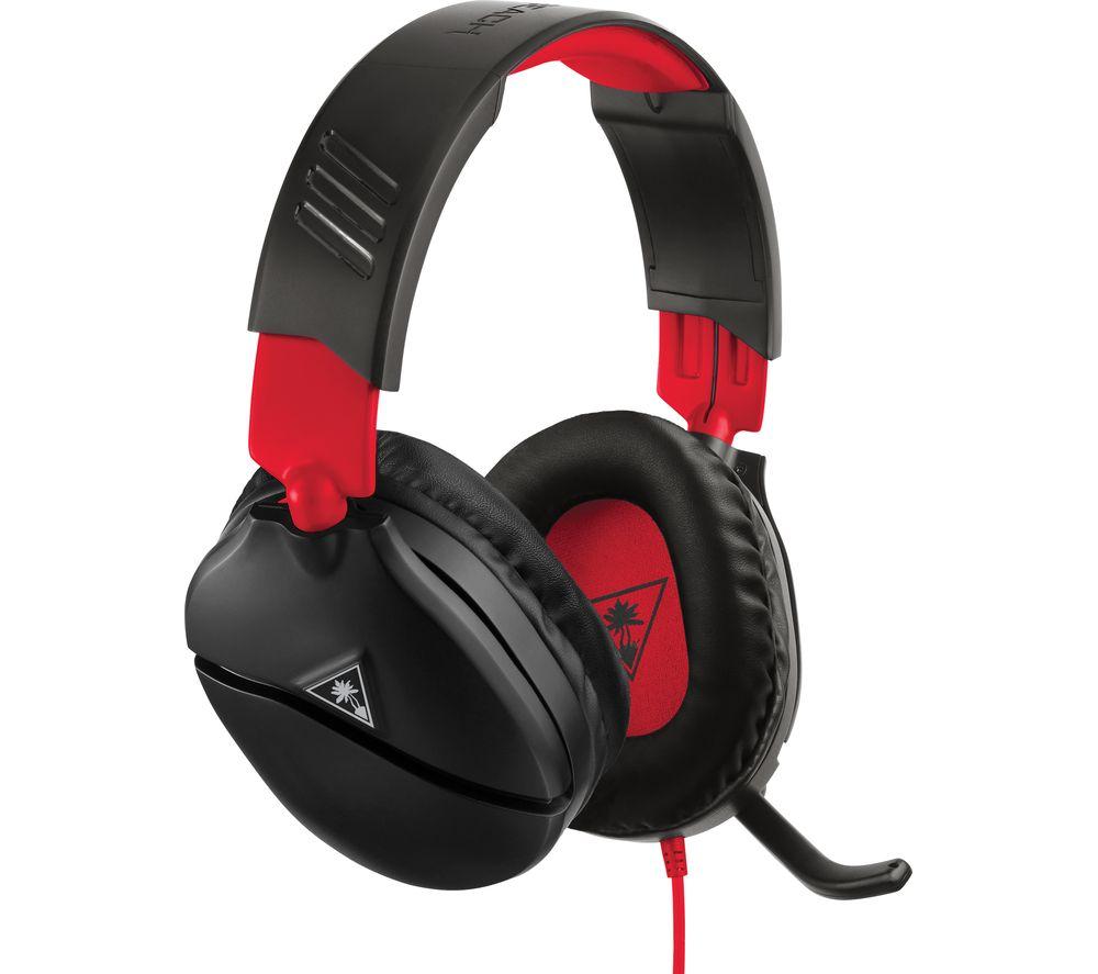 TURTLE BEACH Recon 70N 2.0 Gaming Headset - Black & Red  Red