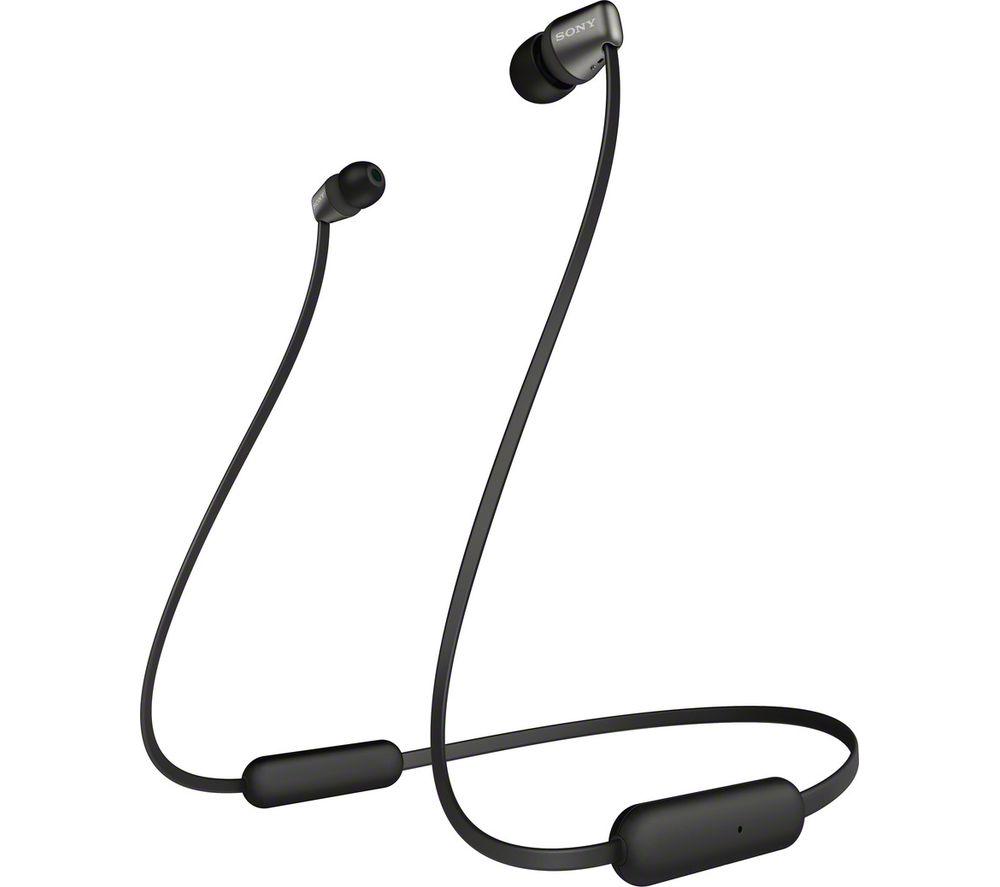 SONY WI-C310B Wireless Bluetooth Earphones - Black