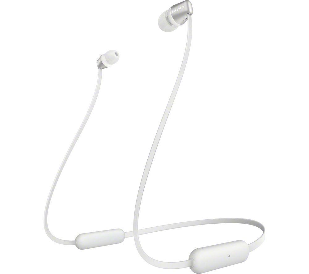 SONY WI-C310 Wireless Bluetooth Earphones - White