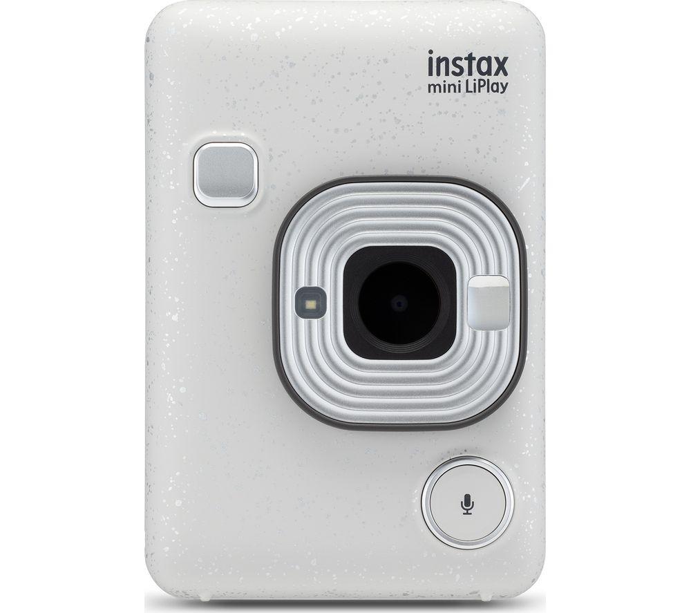 INSTAX LiPlay Digital Instant Camera - White
